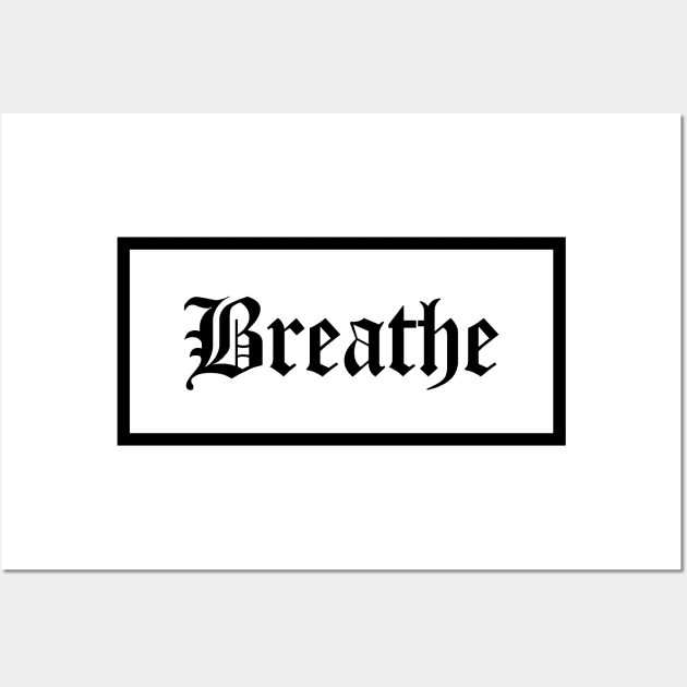 Breathe Wall Art by qqqueiru